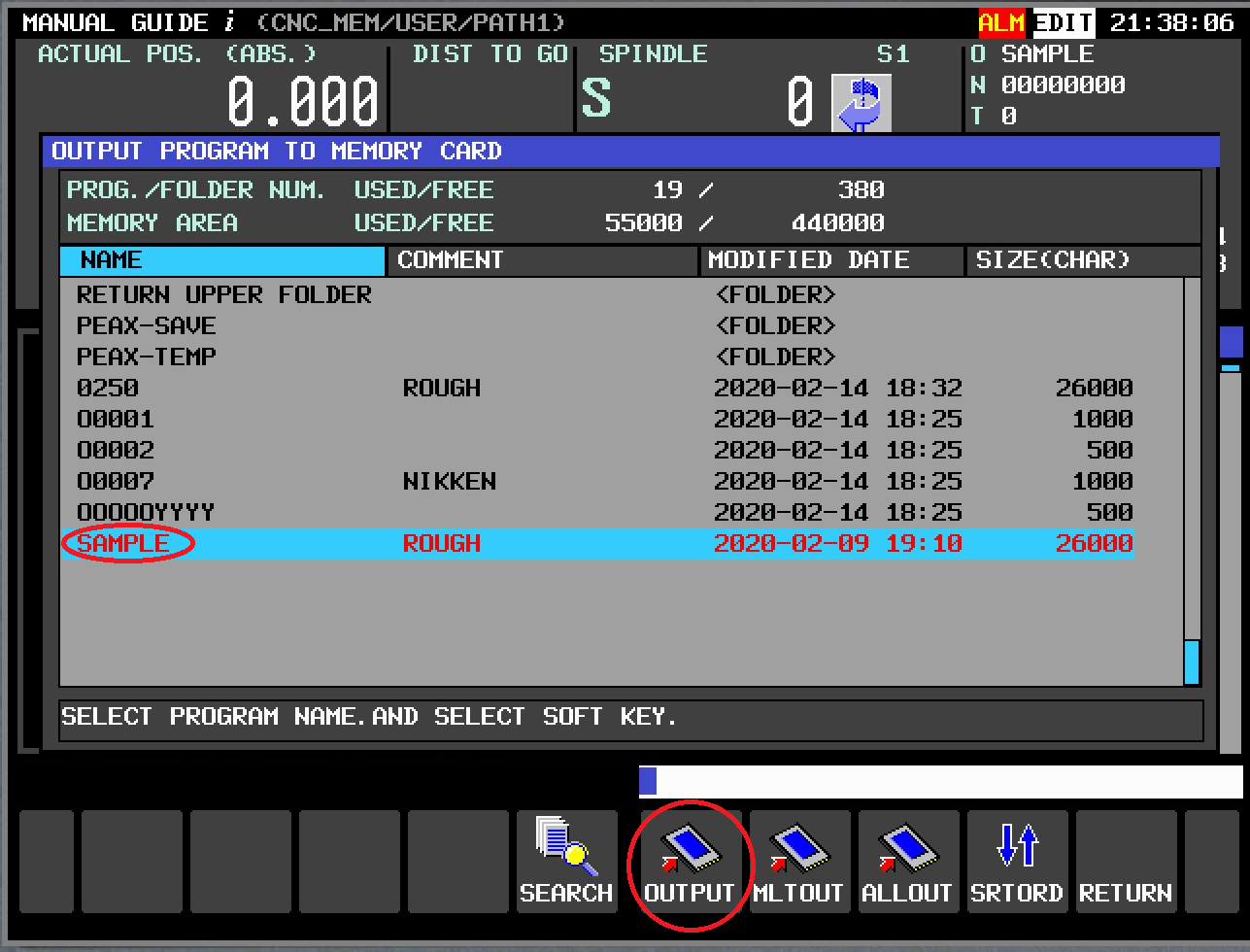 Fanuc – Simple Instruction For Files / Programs Transfer | CNC-ART